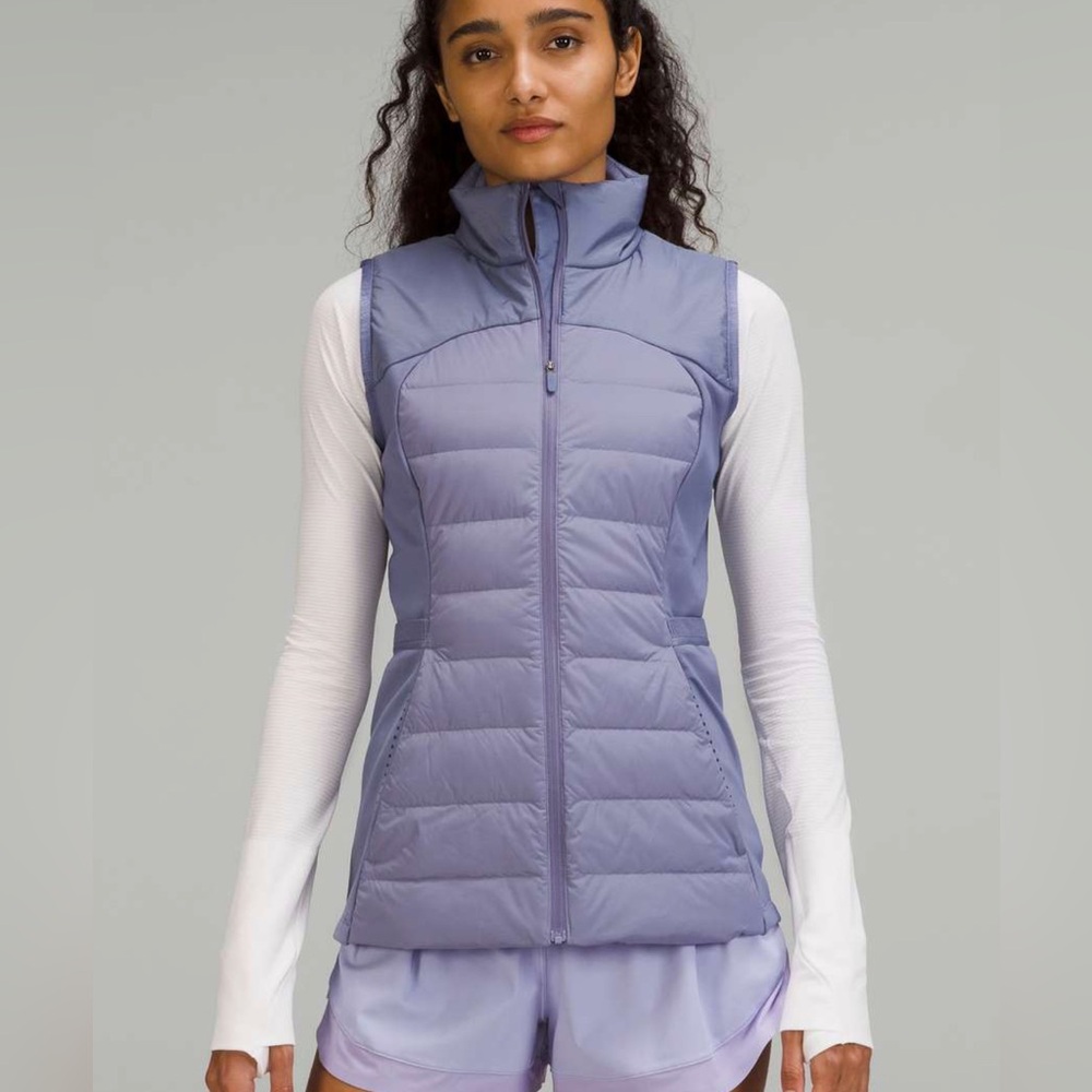 lululemon athletica Purple Puffer Vest